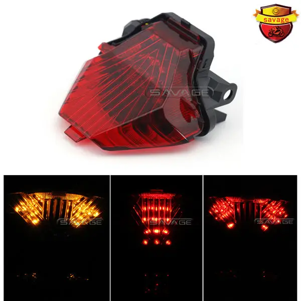 

For YAMAHA MT-07 FZ-07 MT07 FZ07 2014 2015 2016 Motorcycle Integrated LED Tail Light Turn signal Blinker Lamp Red