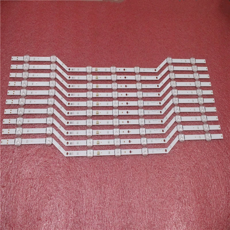 

100%new 10pieces LED Backlight Strips for Sam sung TV un32j5205 2015SVS32 FHD F-COM 7LEDS REV1.3 150404 LM41-00134A_LM41-00147A