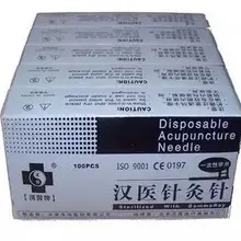 Домашний Уход 100 штук одноразовые иглы для иглоукалывания ручка из нержавеющей стали