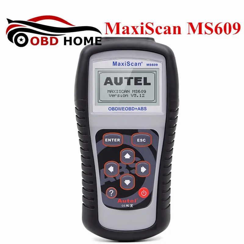 

New Arrival MaxiScan MS609 OBDII/EOBD Scan Tool Diagnosis For ABS Codes MS 609 Fast Shipping