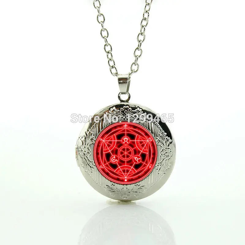 

2017 Collares Maxi Necklace Collection Full Metal Alchemist Transmutation Circle Necklace, Pendant, Your Finish Choice N 1049