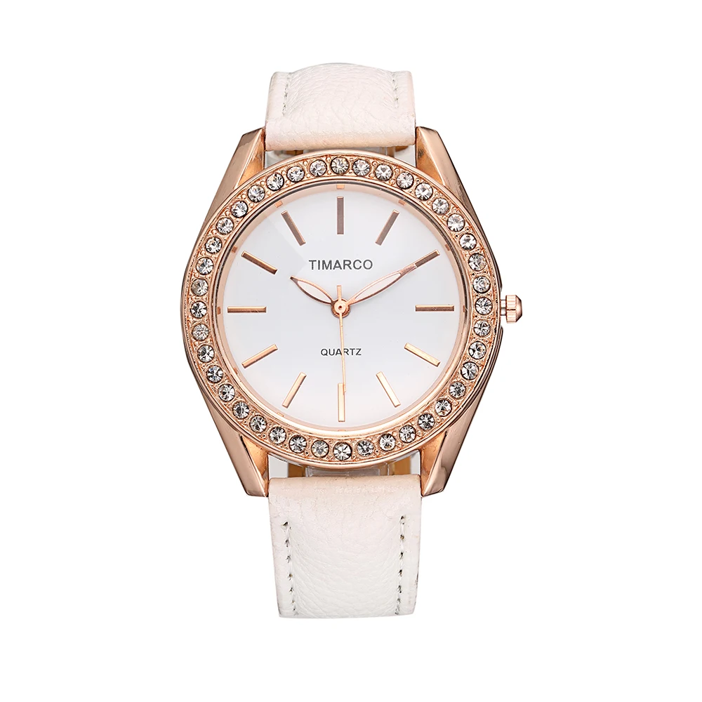 

Women Watch Fashion 2018 Top Brand Leather Band Analog Quartz Wrist Watch ladies watch diamond Watches women vintage reloj mujer