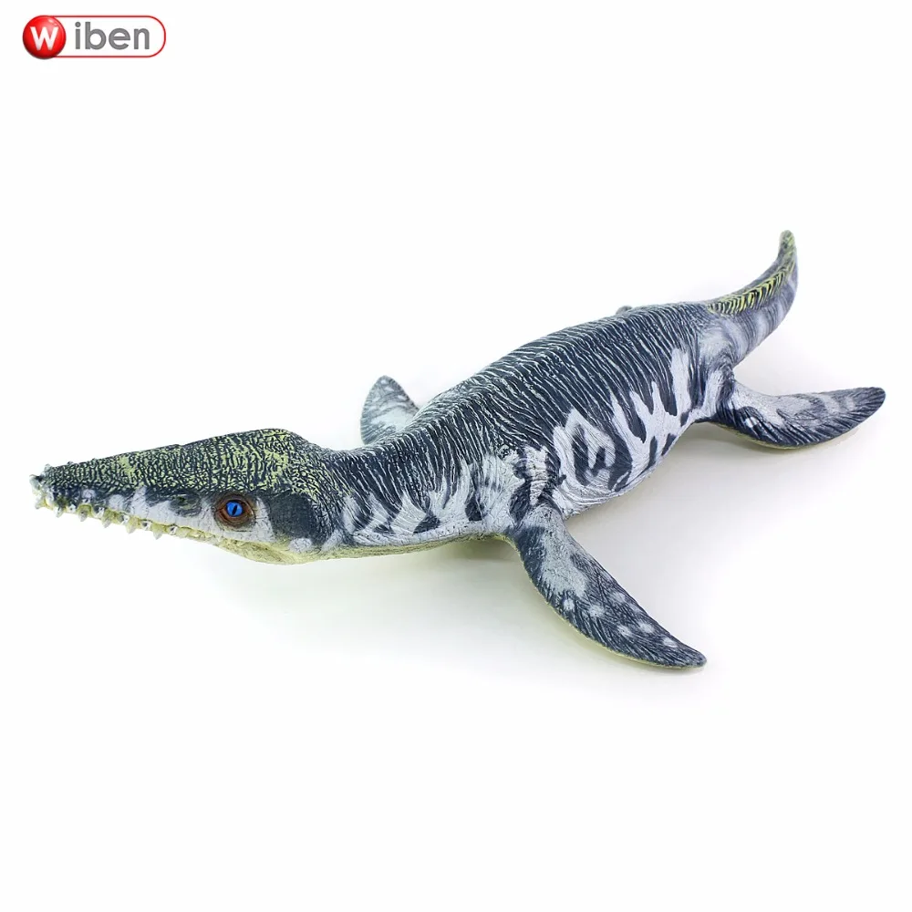 Sea Life Liopleurodon динозавр игрушка мягкая ПВХ фигурку ручная роспись животных Модель Коллекция Классические игрушки для детей подарок