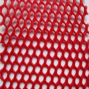 Новая блестящая сотовая 3D воздушная сетчатая ткань полиэстер полые повседневные спортивные принадлежности сетчатая ткань ручная работа швейная сумка ткань для упаковки - Цвет: 10 Red