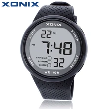 XONIX Moda Hombre Relojes Deportivos Impermeable 100 m Natación Buceo Reloj Divertido Reloj Digital Al Aire Libre Reloj Hombre Montre Homme