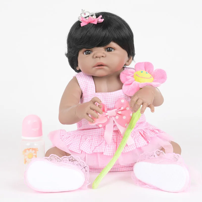 

LEOOFU 55cm 22inch birthday gift lifelike bebe reborn dolls latest new silicone reborn fashion baby dolls for princess children