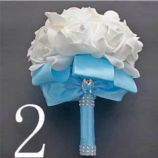 Новое поступление 2019 г. Лидер продаж Букеты Свадебные Бесплатная доставка Дешевые PE Роза невесты свадебное цветочное Мыло свадебный букет