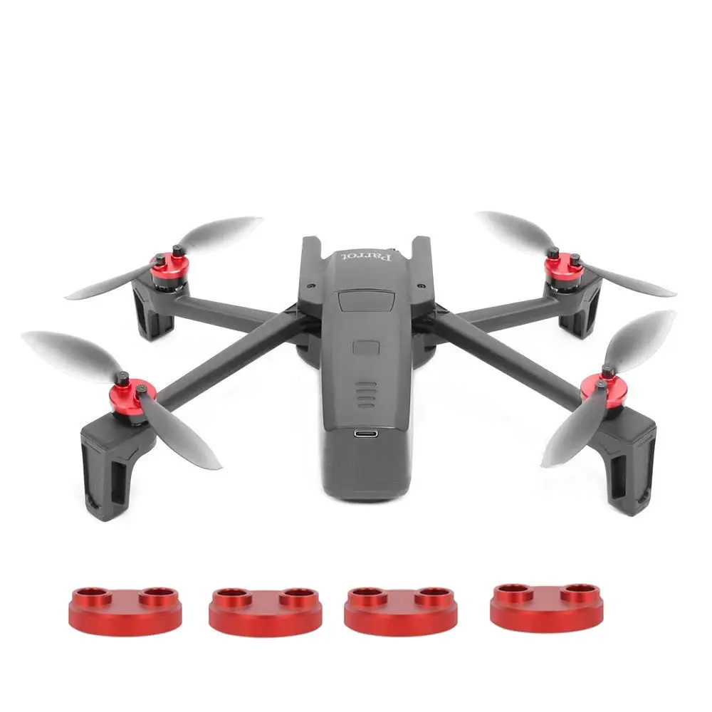 

Drone Parrot Anafi Motor Cover Dustproof Protector Guard Cap Waterproof Scratchproof Aluminum Alloy Protection Case Pack of 4pcs