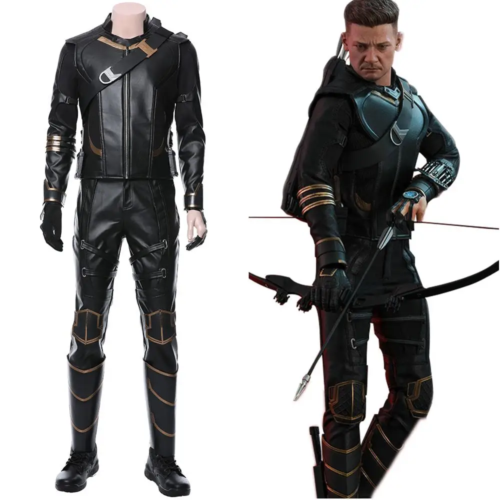 

Avengers 4 Endgame Cosplay Hawkeye Cosplay Costume Hawkeye Clinton Francis Barton Cosplay Costume Full Suit