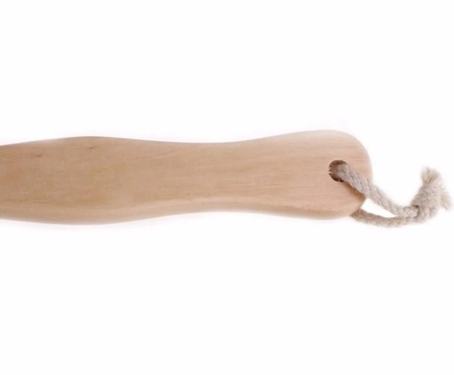 35 см 2 в 1 натуральная грива Массажная щетка для тела умывальник Длинная Деревянная ручка спа душ ванна деревянный массажер