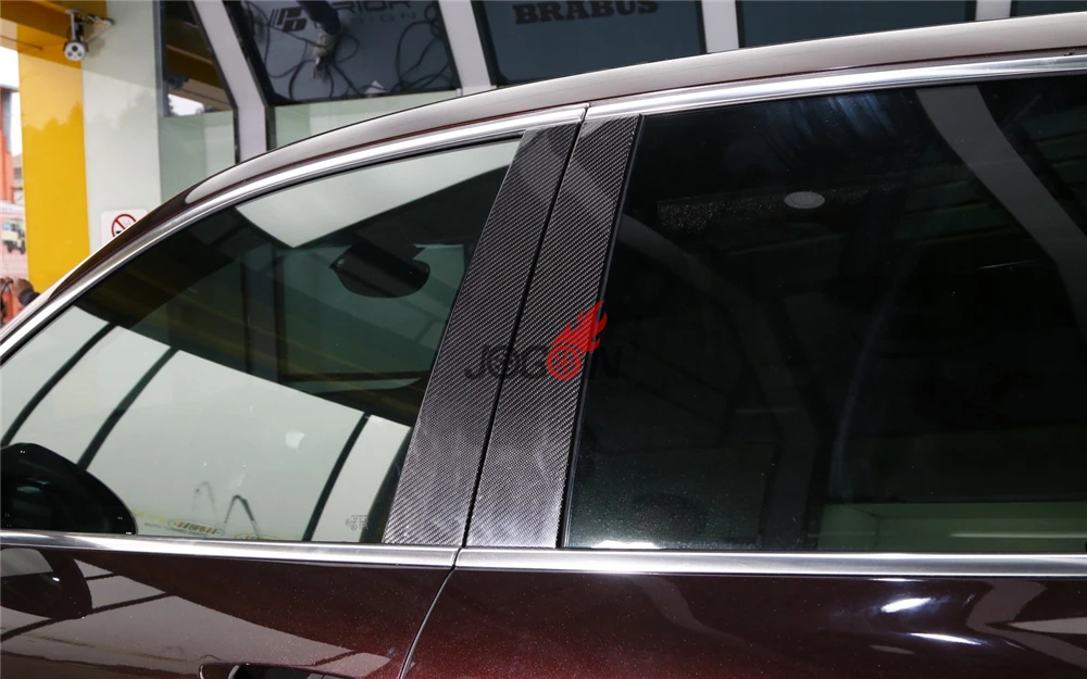 Car Window Pillar Molding Post Trim For Porsche Cayenne 2011 2017 Real