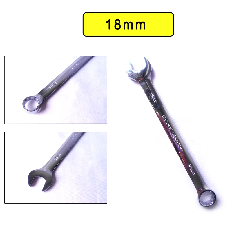 18mm metric combo box/open end wrench BOSI Toolsin Wrench from Tools