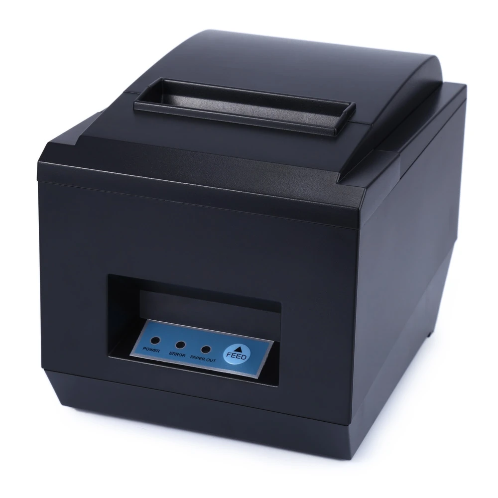 8250 POS Receipt Thermal Printer with 80mm Paper Rolls High speed