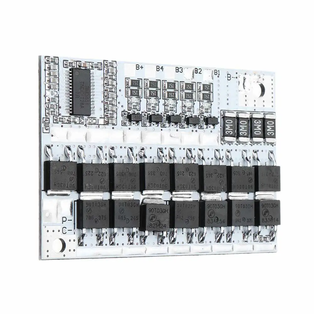Защитная плата PCB BMS для литий ионных батарей 3S A4S зарядная модуля двигателя