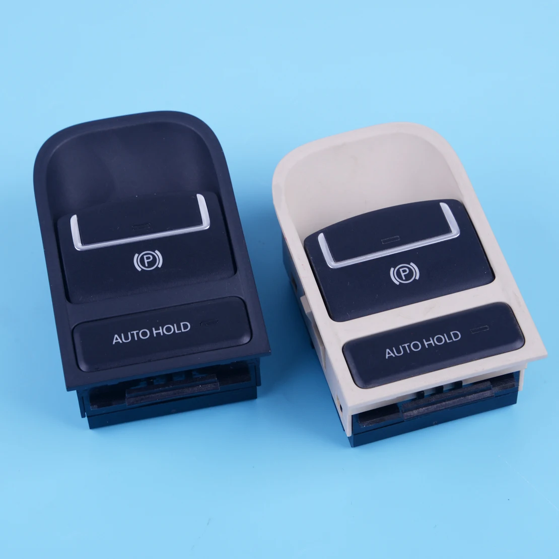 

beler Black&Beige Hand Brake Control Switch Parking Button 5N0927225A Fit for VW Tiguan 2009 2010 2011 2012