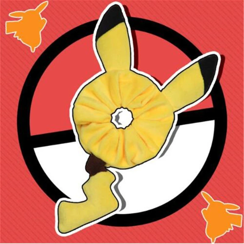 アニメポケットモンスターポケモンピカチュウぬいぐるみコスプレ小道具アクセサリー帽子ヘッドバンドかわいい女の子散髪ドレスアップピカチュウ耳帽子 Costume Accessories Aliexpress