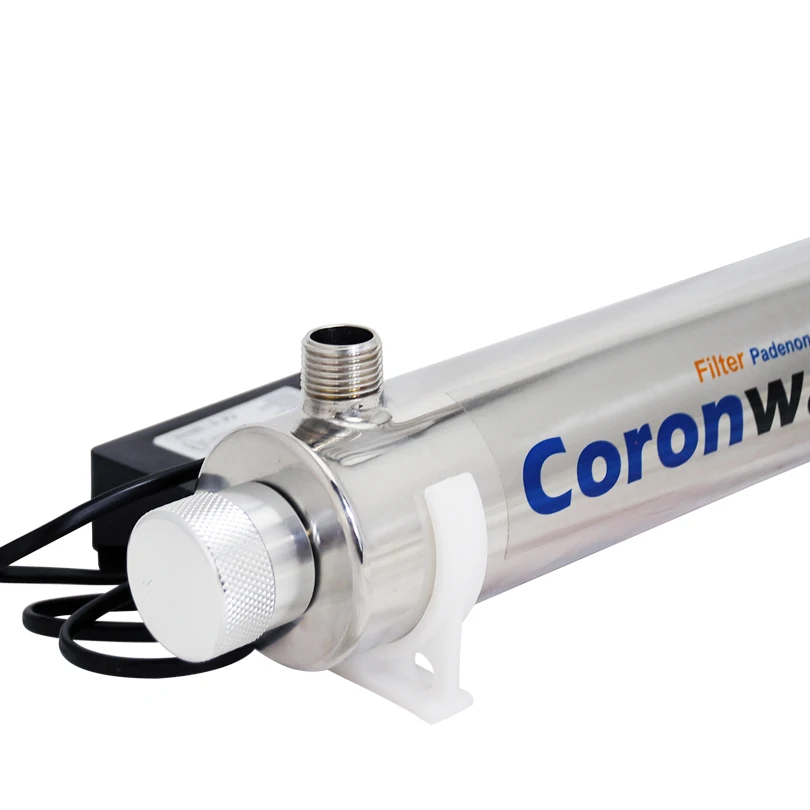 Coronwater SS304 2 GPM УФ стерилизатор дезинфекционная система CE, RoHS для очистки воды