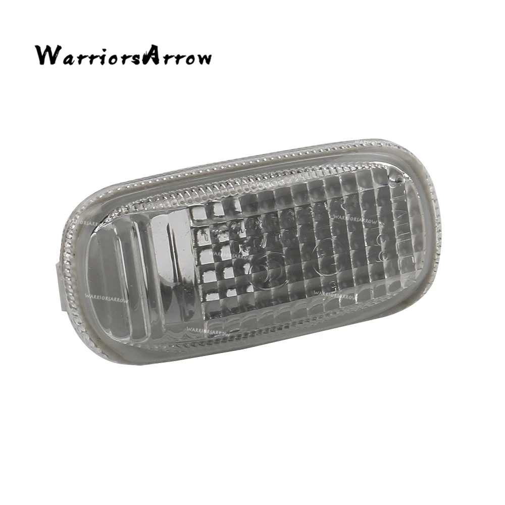 

WarriorsArrow Clear Side Wing Indicator Turn Signal Light Lens Marker For Honda CIVIC CRV STREAM 2003 2004 2005 34301S5HT02