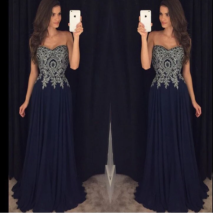 elegant 2017 navy blue
