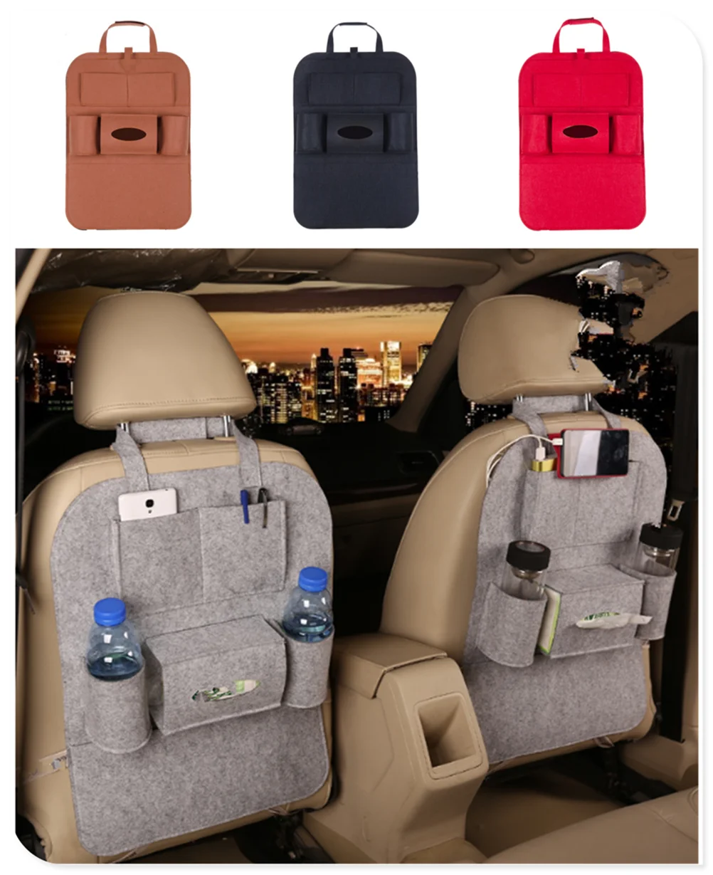 

New car interior seat bag storage multi-port finishing debris rack for BMW X7 X1 M760Li 740Le iX3 i3s i3 635d 120d 120i