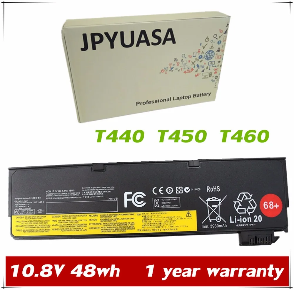 

JPYUASA 45N1128 0C52861 45N1144 Battery For Lenovo ThinkPad T440 T440s T450 T450s T460 T460P T560 W550s X240 X250 X260 X270 P50S