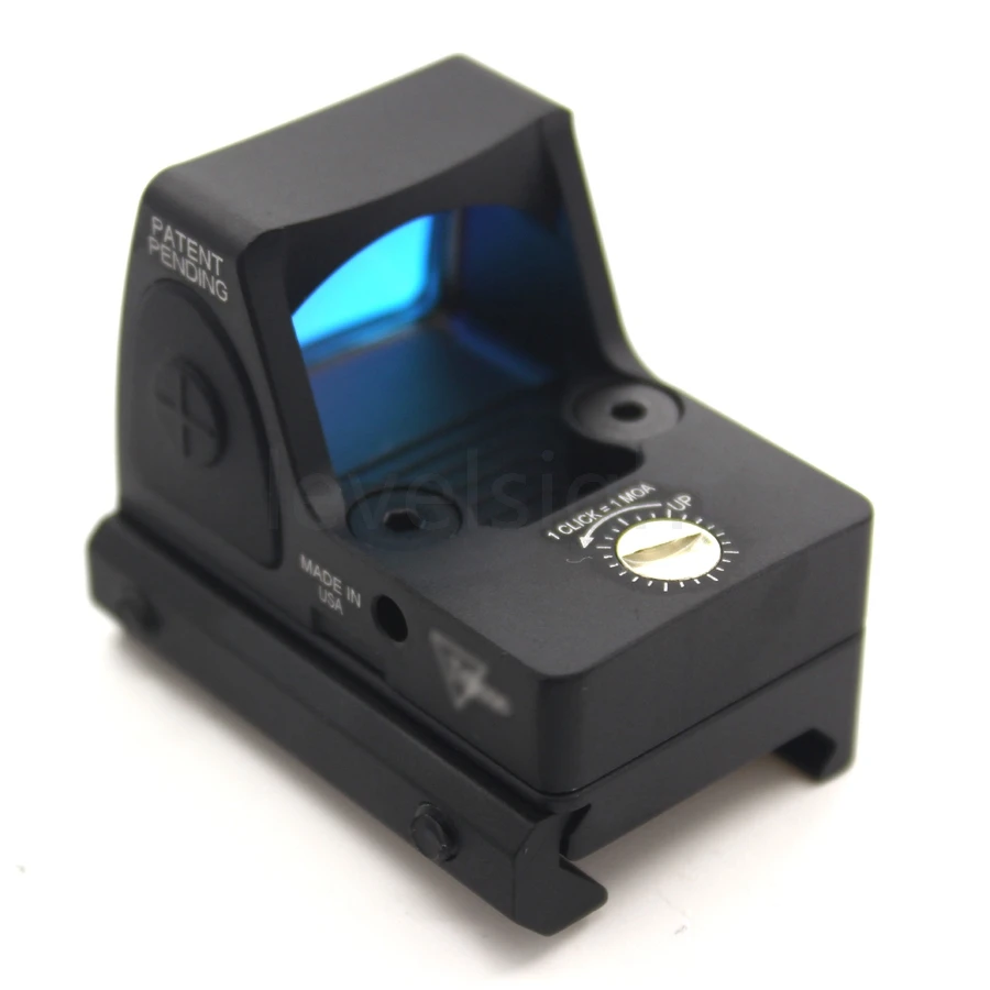 Мини RMR Red Dot Sight Collimator Glock/Rifle Reflex Sight Scope fit 20 мм Weaver Rail для страйкбола/охотничьей винтовки