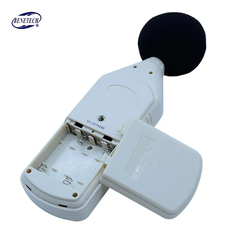 Цифровой измеритель уровня звука BENETECH USB шума GM1356 30 130dB A/C быстрая/медленная dB +
