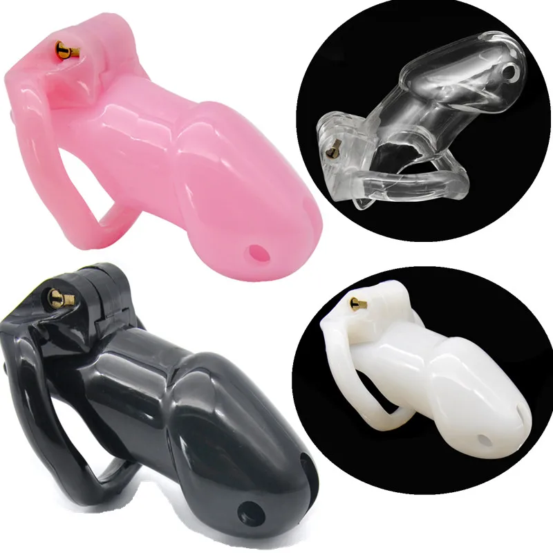 New Deisn Soft Resin Male Lock Cage Male Chastity Man Bird Lock Male Cage Bound Chastity