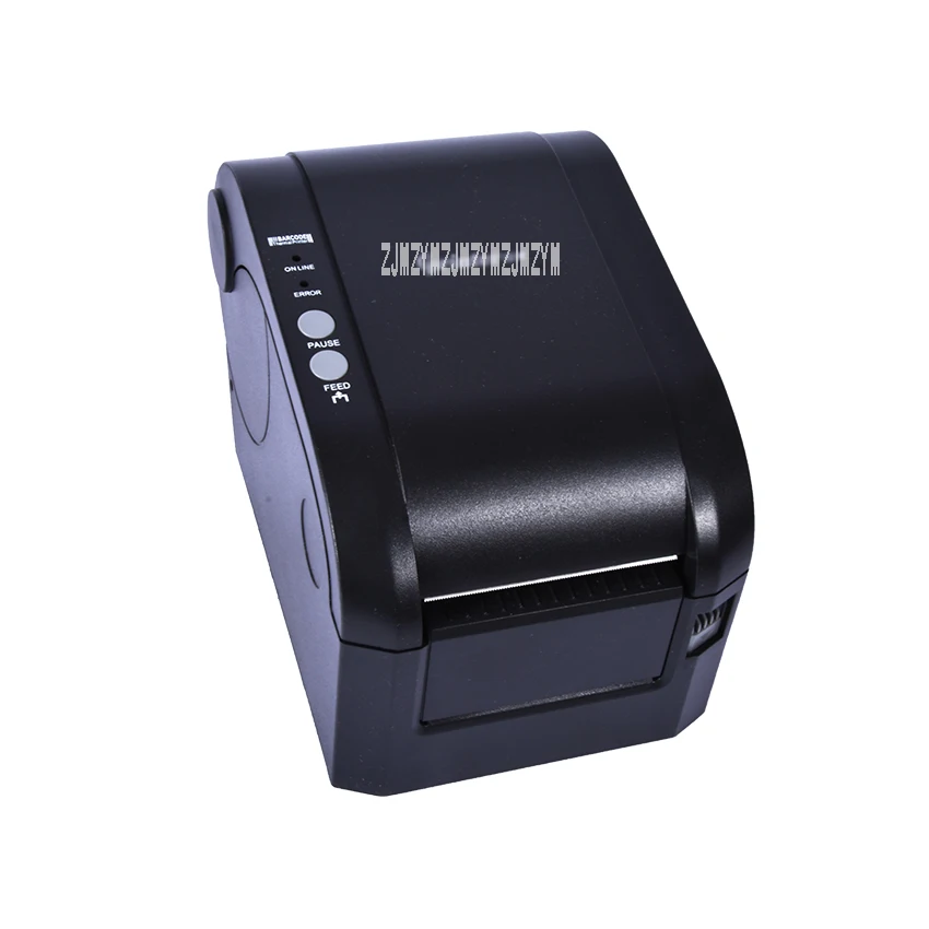 1 قطع GP3120T طابعة باركود التسمية طابعات بار جهاز ترميز آلة صنع الملصقات بنيت ، 203 ديسيبل متوحد الخواص ملصقا