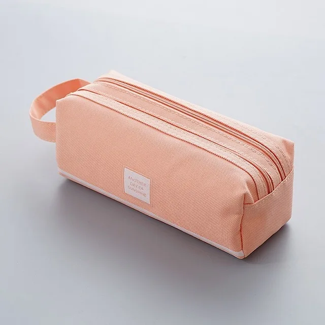 Чехол для карандашей trousse scolaire pink ferace cartuchera para lapices school etui kawaii холст большой емкости kalem kutusu newme box - Цвет: B