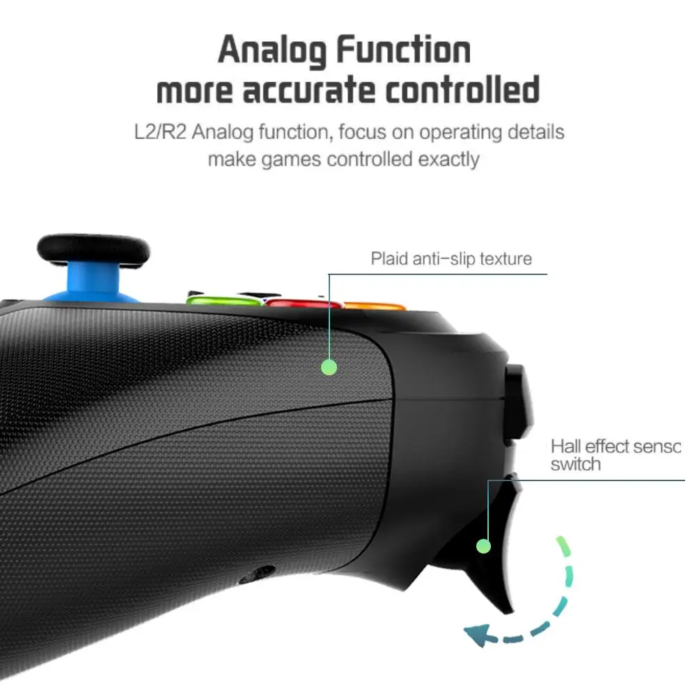 PG-9157 Bluetooth Gamepad Wireless Controller Mobile Phone Gamepad For PUBG Gaming Controller Game 