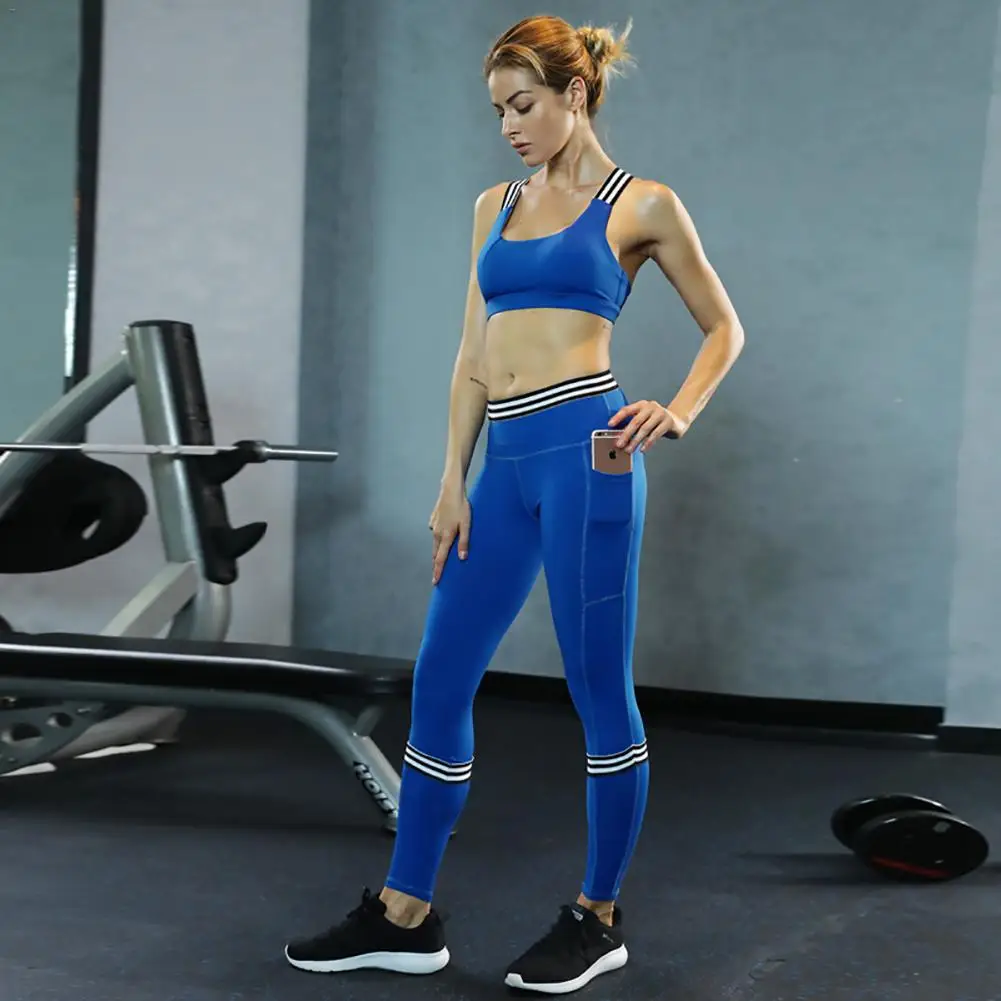 

Workout Sets Sport Suit Clothes Sports Bra Wear For Women Sportswear Woman Gym Fitness Clothing Yoga Set Tracksuit Active Wear