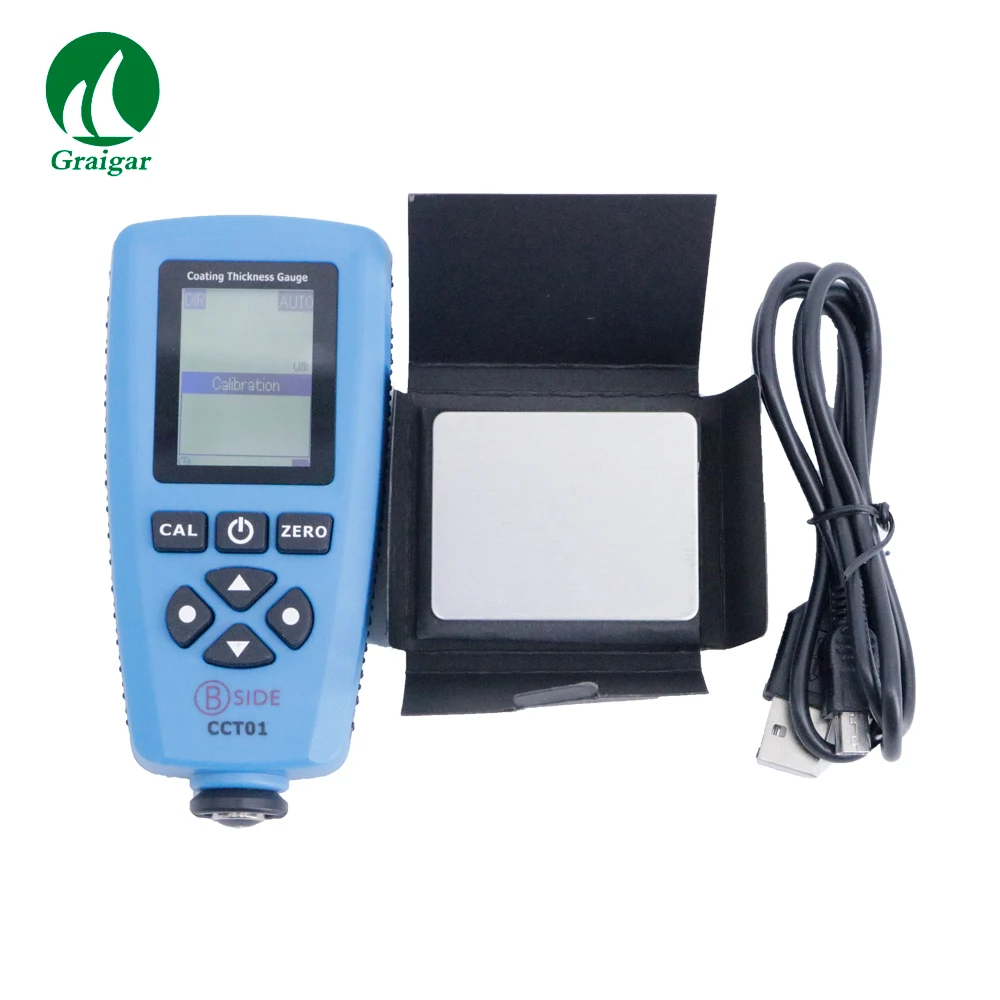 

Digital Thickness Gauge CCT01 Coating Meter AUTO Thickness Meter Tester Magnetic Eddy Current Probe Gauge