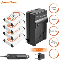 4Pcs NP-BX1 NP BX1 NPBX1 Battery Rechargeable Camera Li-ion Battery+Car charger+charger For Sony DSC-RX100 RX100 HDR-AS15 L20 4Pcs NP-BX1 NP BX1 NPBX1 Battery Rechargeable Camera Li-ion Battery+Car charger+charger For Sony DSC-RX100 RX100 HDR-AS15 L20