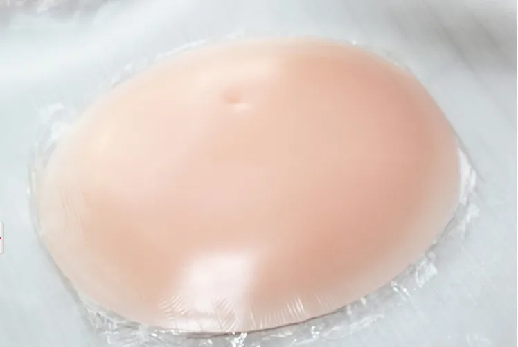 2-3 месяца 1000 г силиконовый Желейный живот+ Сумка искусственный животик для беременных с подтяжками