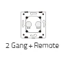 Производство Livolo, база Socket/Outlet/Plug для DIY продукта, 2 банды компьютерная розетка VL-C7-2C-11