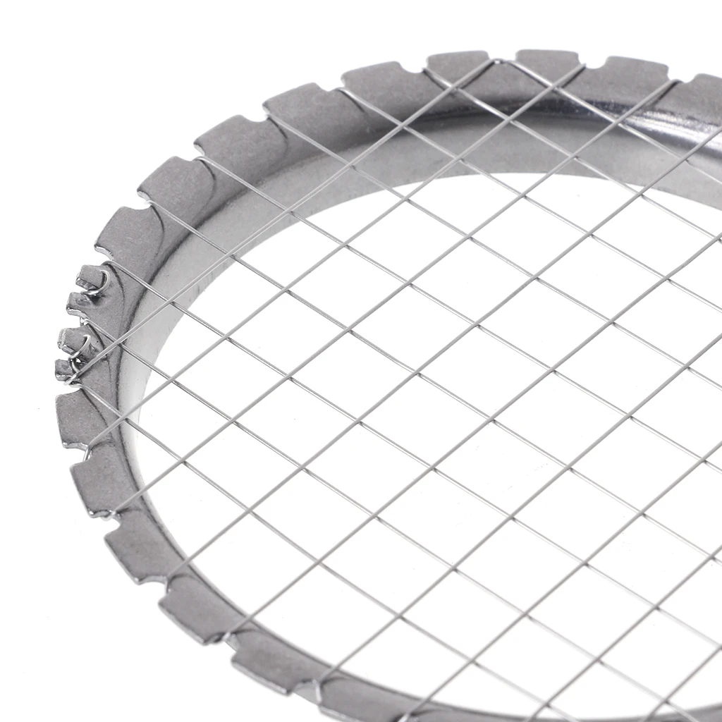 Stainless Steel Mesh Round Manual Potato Masher Slicer Tool Kitchen Supply vegetable slicer vegetable chopper potato masher
