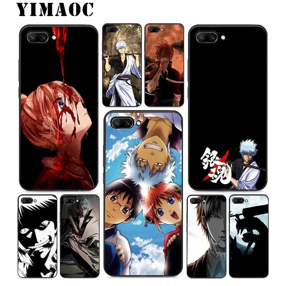 YIMAOC Gintama японский аниме Мягкий силиконовый чехол для huawei Honor mate 10 P20 P10 P9 P8 P Smart Y6 6A 7A