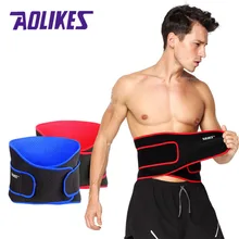 AOLIKES высокоэластичный водонепроницаемый пояс, регулируемый пояс, поддержка талии, бандаж, фитнес-зал, поясничный пояс, поддержка талии, er защита для спорта