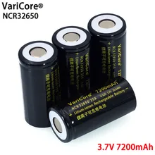 VariCore 3,7 V 32650 7200mAh литий-ионная аккумуляторная батарея 20A 25A непрерывный разряд максимум 32A батарея высокой мощности