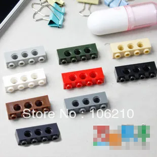 

rebrickable Technic Brick 1X4 with holes compatible accessory bricklink DIY building block Assembles Particles brickset