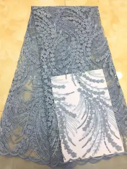 

embroidery mesh tulle african lace fabric S-11194 for wedding dress/evening dress