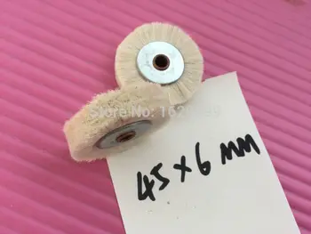 

5 pieces roland komori etc. parts, brush wheel size 45*6mm offset printing machine spare parts