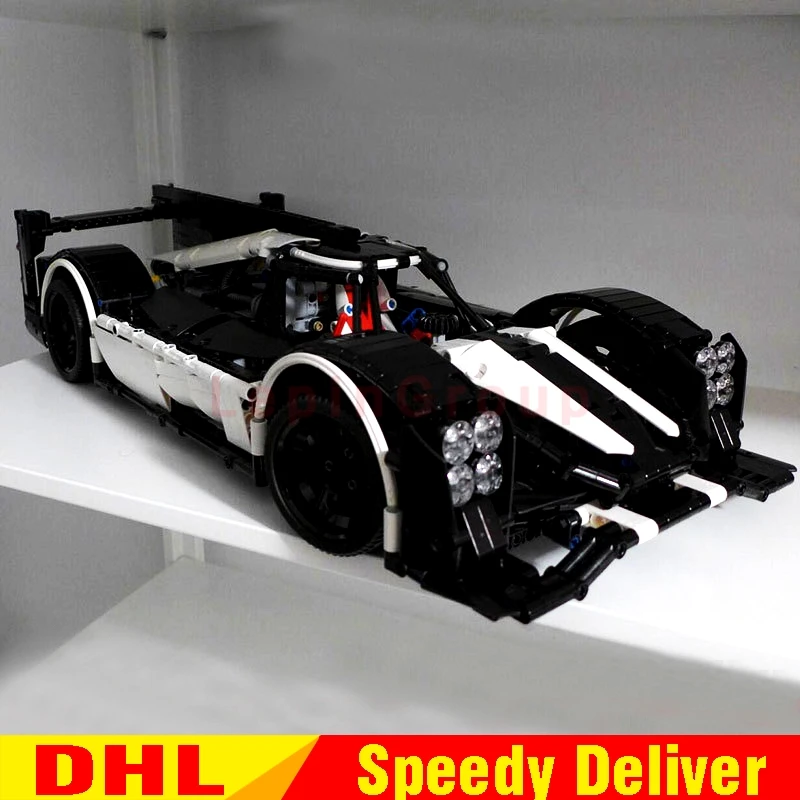 LP 23018 MOC-5530 Гибридный супер комплект гоночных автомобилей техника строительные