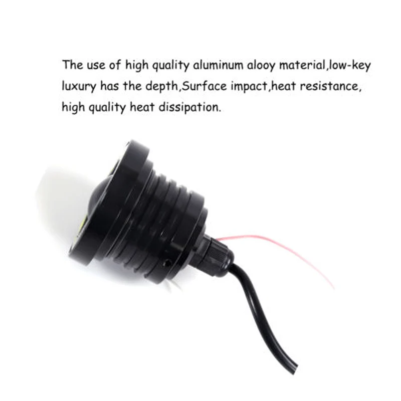 2X 3 &quotдюймовый 76 мм 3200Lm RGB светодиодный COB проектор туман светильник с Ангельские