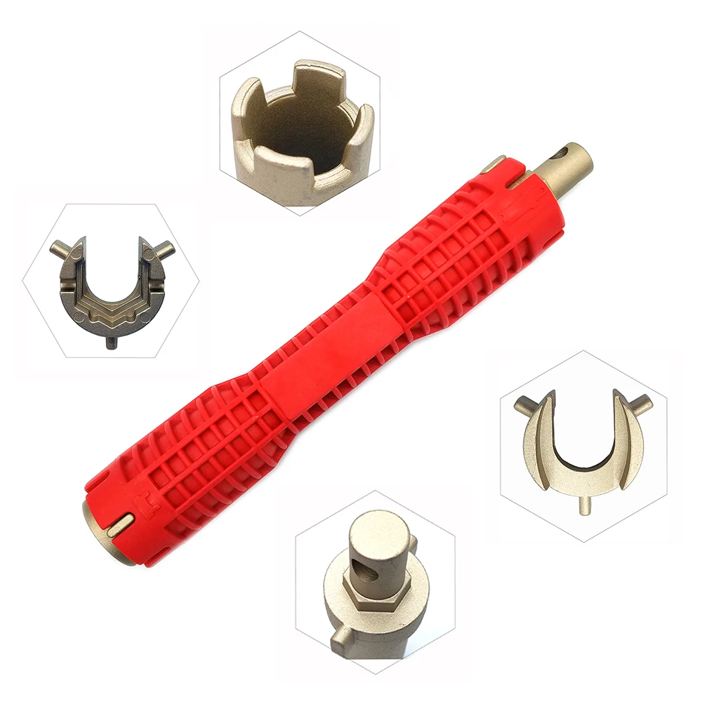 

Faucet and Sink Installer Pipe Wrench Faucet & Sink Install Tool Kitchen and Bathroom Tool Multi-function Pipe Wrench