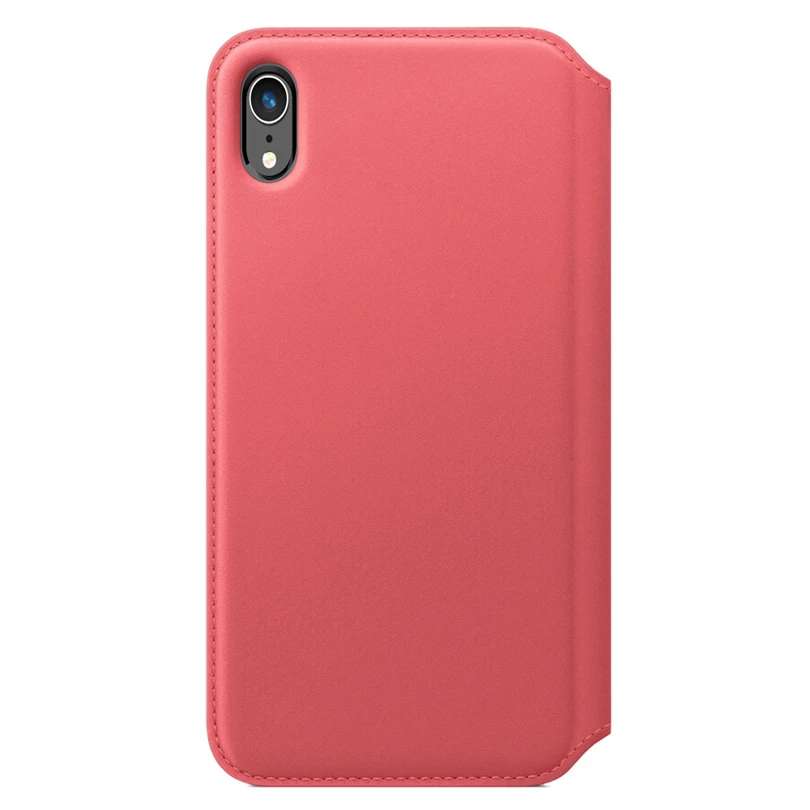 Мобильный из искусственной кожи для телефона чехол футляр на магните iPhone XR 6 1
