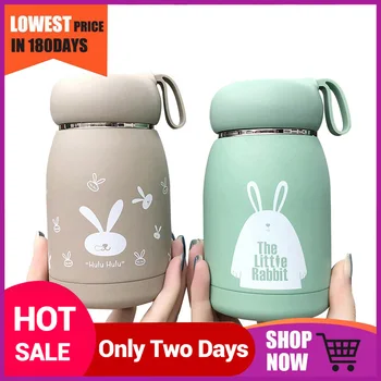 

Stainless Steel thermos Bottle Mug Vacuum Flasks Belly Cup Thermal Bottle For Water Insulated Tumbler For kids coffee animal