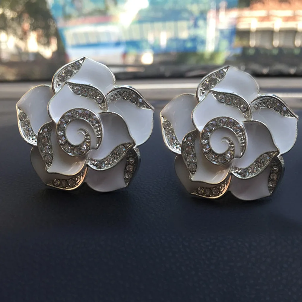 

Car Multiflora Flower Air Outlet Fragrant Perfume Clip Air Freshener Diffuser Flavoring In The Car Auto Interior Accessory