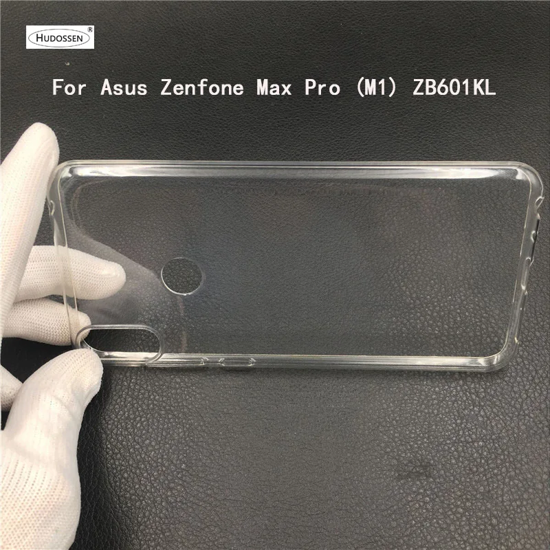 HUDOSSEN ForAsus Zenfone Max Pro M1 ZB601KL силиконовый прозрачный Футляр Мягкий тонкий чехол из